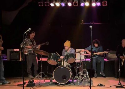 Musiker bei der Musikwerkstatt