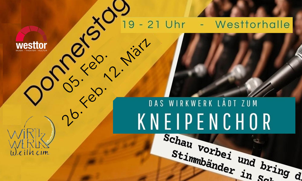 Kneipenchor monatlich